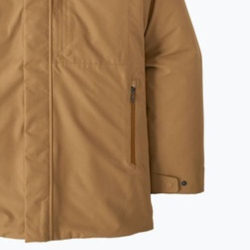 Herren Patagonia Windshadow Parka hirschbraune Daunenjacke