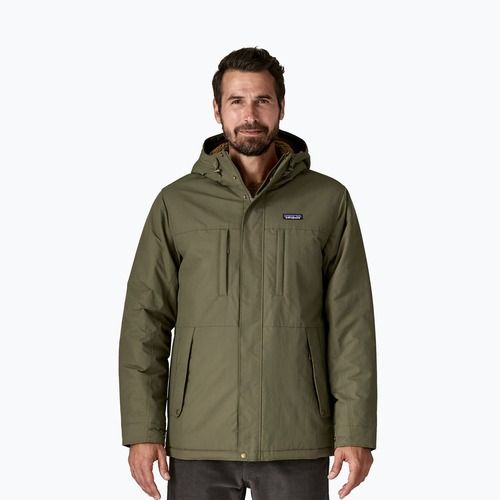 Patagonia Isthmus Parka basin green Herren Daunenjacke