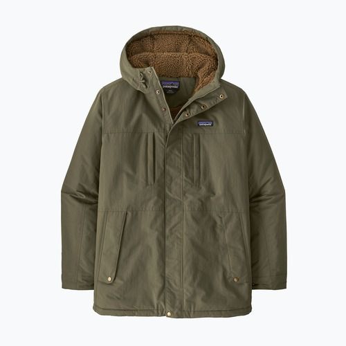 Patagonia Isthmus Parka basin green Herren Daunenjacke