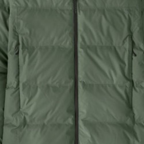 Herren Daunenjacke Patagonia Jackson Glacier Parka altes Wachstum grün