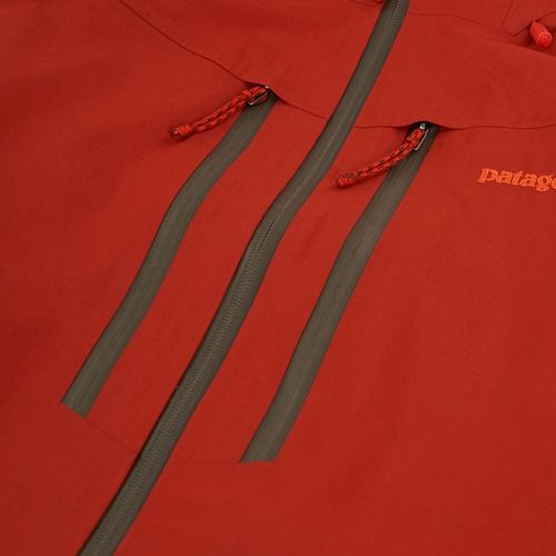 Herren Patagonia Pluma Pro amanita rot Regenjacke