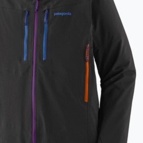 Herren Patagonia Pluma Pro Regenjacke schwarz
