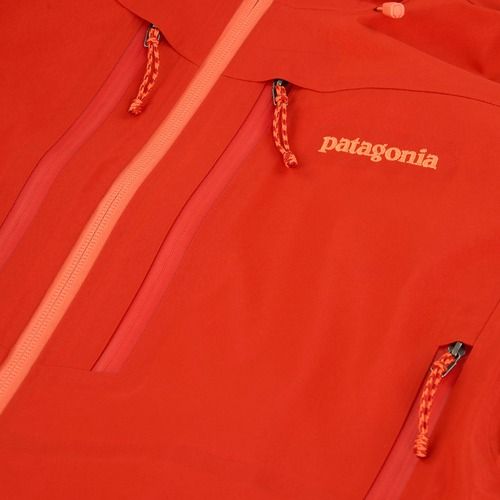 Patagonia Pluma Pro Frauen sizzle rot regen Jacke
