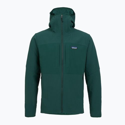 Herren Patagonia R2 TechFace Softshell Jacke Kaskade grün