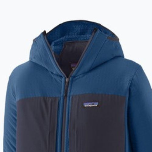Herren Patagonia R2 TechFace Hoody Softshell Jacke clement blau