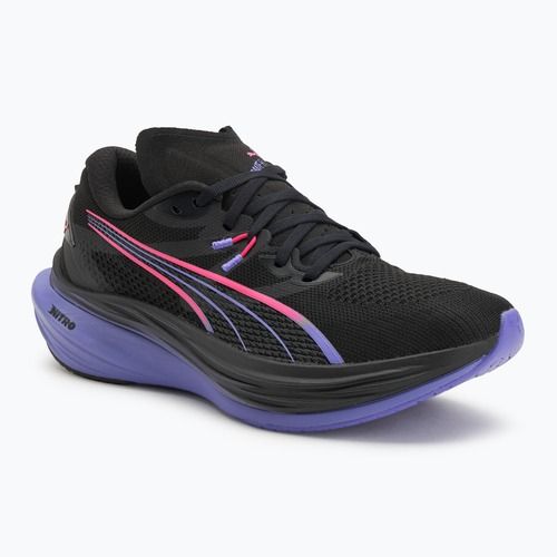 Herren Laufschuhe PUMA Deviate Nitro 3 Digitokyo puma schwarz / dunkel