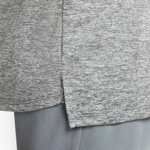 Herren Nike Stride ADV Laufshirt rauchgrau / heather