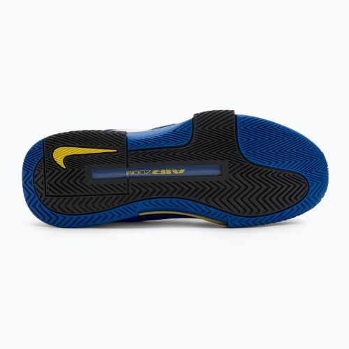 Herren Tennisschuhe Nike Zoom GP Challenge 1 Racer Blau / Weiß / Schwarz / Lightening