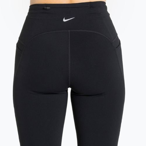 Damen Laufleggings Nike Swift 7/8 schwarz