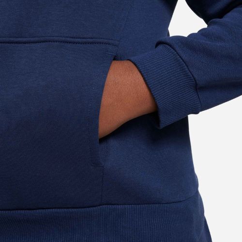 Nike Sportswear Club Fleece Mitternachtsblau/Weiß Kinder Sweatshirt