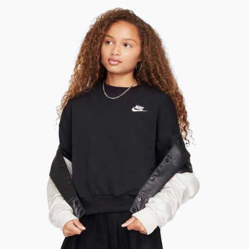 Nike Sportswear Club Fleece schwarz/weiss Kinder Sweatshirt