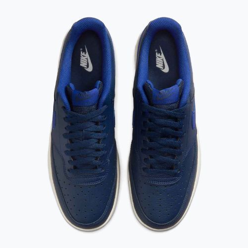 Herren Nike Court Vision Low Mitternachtsmarine/Tief Königsblau/Segel Schuhe