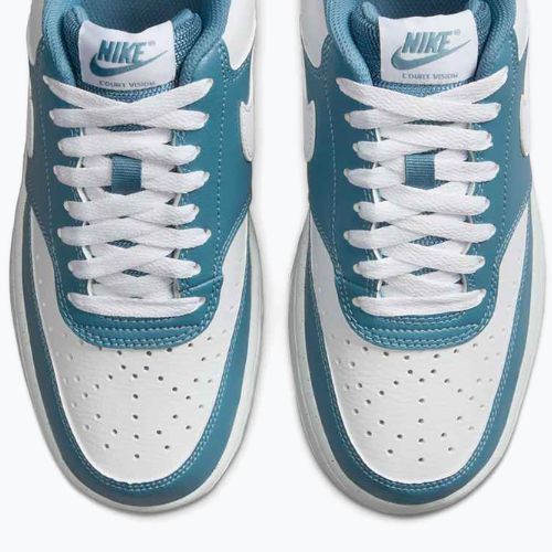 Nike Court Vision Low Next Natur Weiß/Rauchblau Damen Schuhe