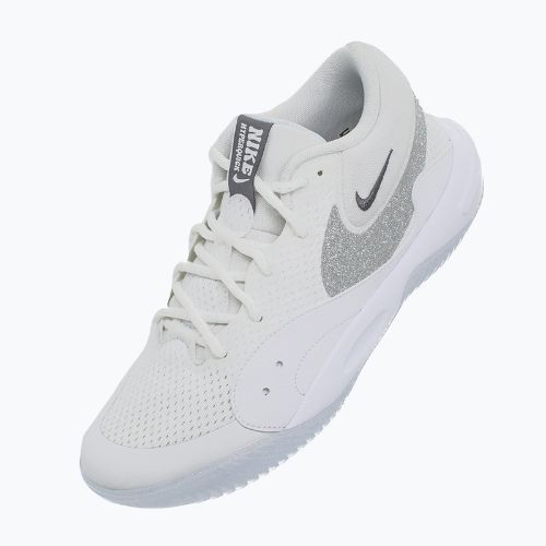 Volleyballschuhe Nike Hyperquick Court Flight SE summit white/metallic silver/pure platinum