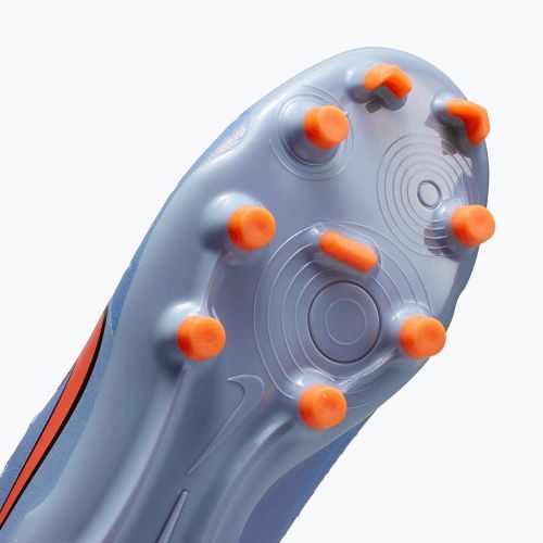 Nike Tiempo Legend 10 Academy FG/MG blau eclipse/schwarz Kinder Fußballschuhe