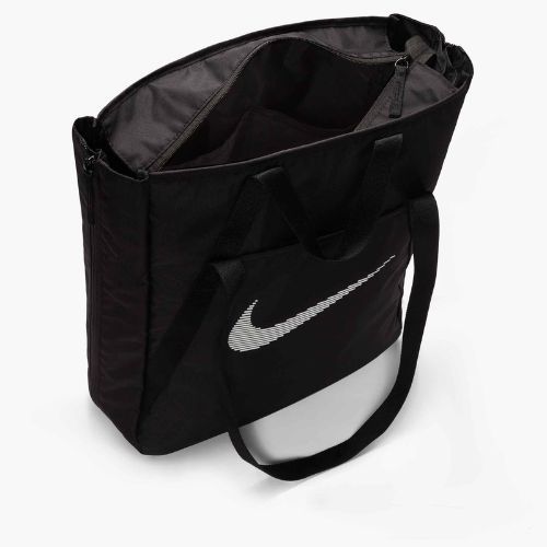 Damen-Trainingstasche Nike Gym 28 l schwarz/schwarz/weiß