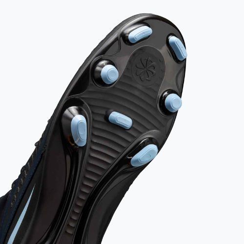 Herren Fußballschuhe Nike Phantom 6 High Club FG/MG schwarz/schwarz