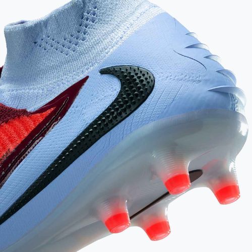 Herren Nike Phantom 6 High Elite AG Fußballschuhe royal tint/bright crimson/schwarz