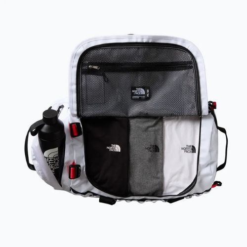 Reisetasche The North Face Base Camp Duffel M 71 l white/black/elevation red