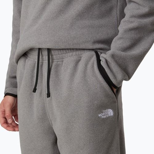 Hose Herren The North Face Glacier Fleece mid grey heather