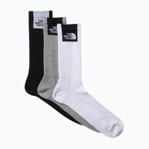 Socken The North Face Multi Sport Fine Box Cush Crew 3 Paar white/black