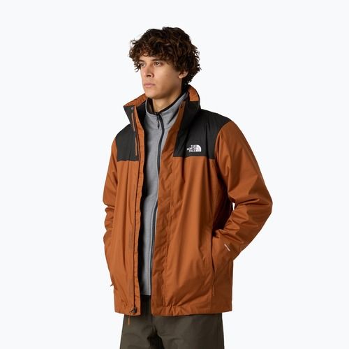 Jacke 3in1 Herren The North Face Evolve II Triclimate burnt umber/asphalt grey