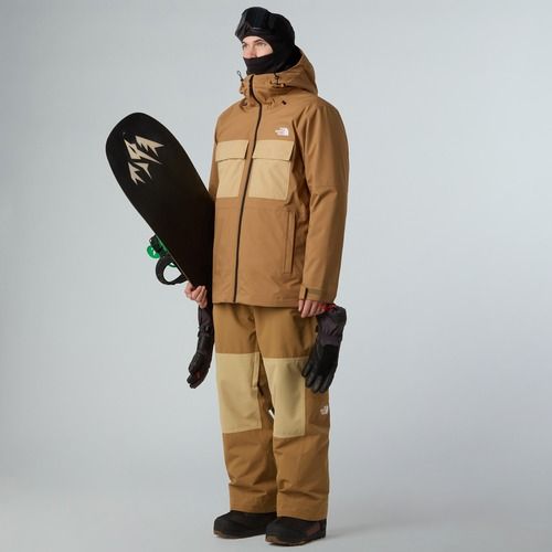 Snowboardjacke Herren The North Face Fourbarrel Triclimate utility brown/khaki