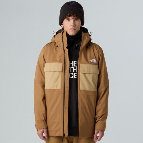 Snowboardjacke Herren The North Face Fourbarrel Triclimate utility brown/khaki