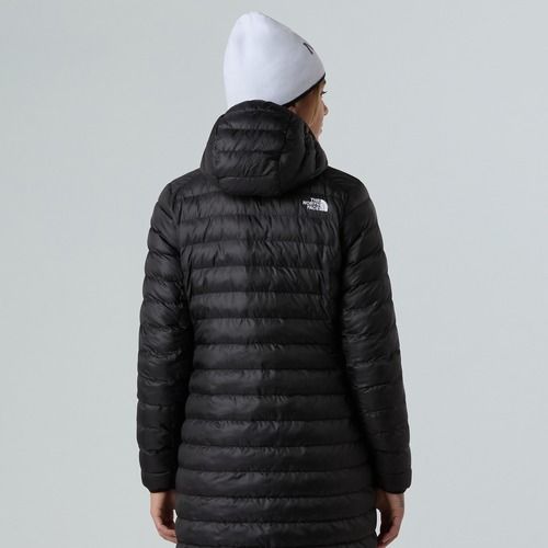 Damen gefütterter Mantel The North Face Huila Synth Parka schwarz