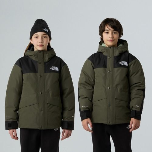 Regenjacke Kinder The North Face Mountain Down new taupe green