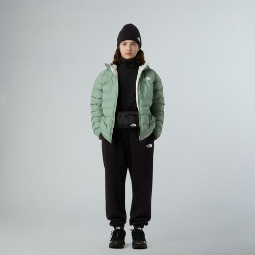 Daunenjacke Kinder The North Face Reversible Perrito Hooded slate moss