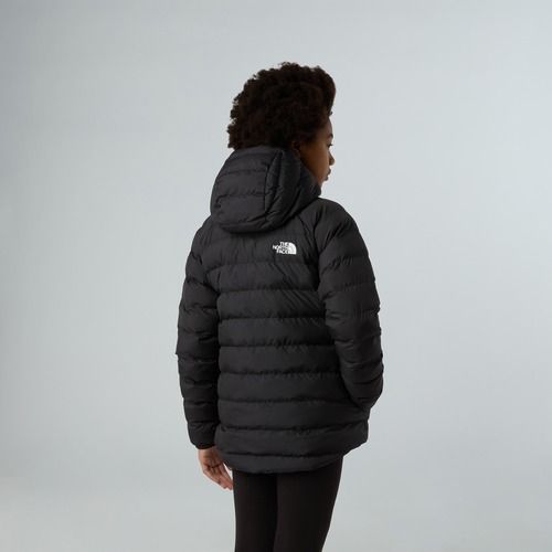 Daunenjacke Kinder The North Face Reversible Perrito Hooded black/smoked pearl
