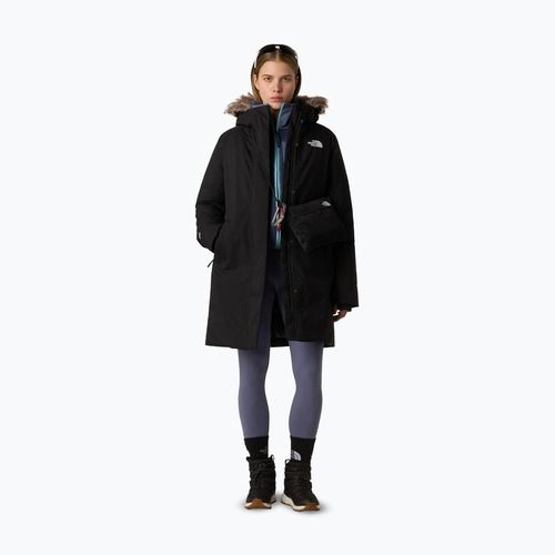 Damen Daunenmantel The North Face Arctic Parka schwarz