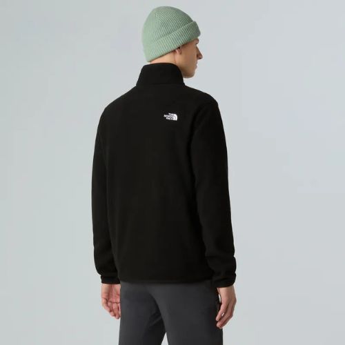 Fleece Hoodie Sweatshirt Herren The North Face Glacier Fleece 1/4 Zip black