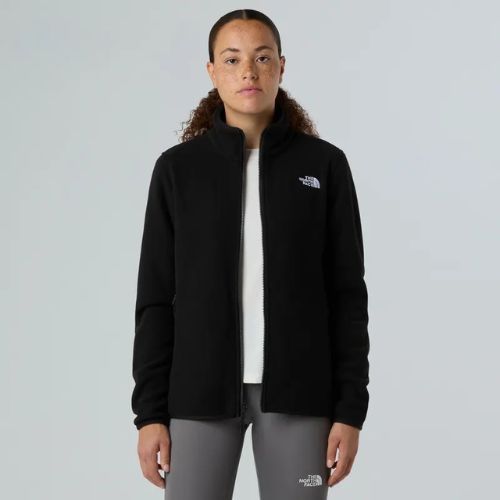 Fleece Hoodie Sweatshirt Damen The North Face Glacier Fleece black