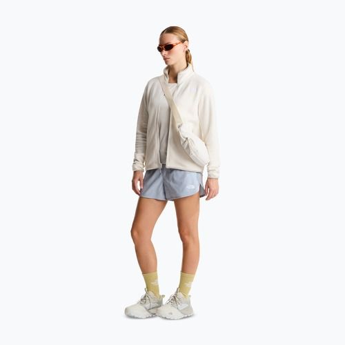 Fleece Hoodie Sweatshirt Damen The North Face Glacier Fleece white dune