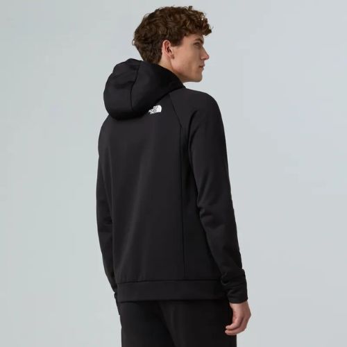 Hoodie Sweatshirt Herren The North Face Reaxion 2.0 Hooded Full Zip black heather