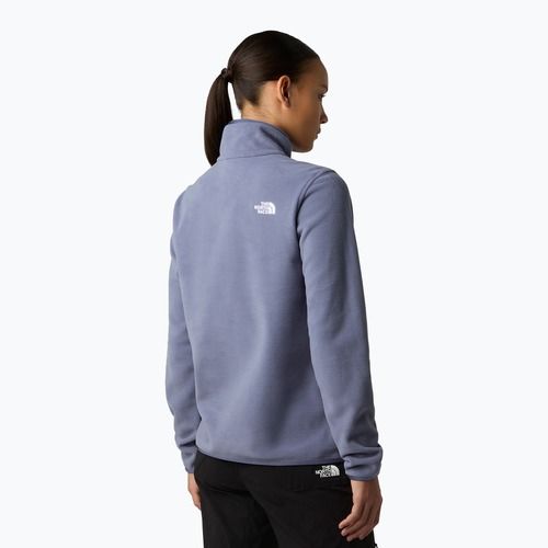 Fleece Hoodie Sweatshirt Damen The North Face Glacier Fleece 1/4 Zip twilight galaxy