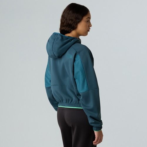 Hoodie Sweatshirt Damen The North Face Mountain Athletics Fleece Full Zip deep cypress/space