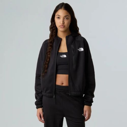 Hoodie Sweatshirt Damen The North Face Mountain Athletics Fleece Full Zip black