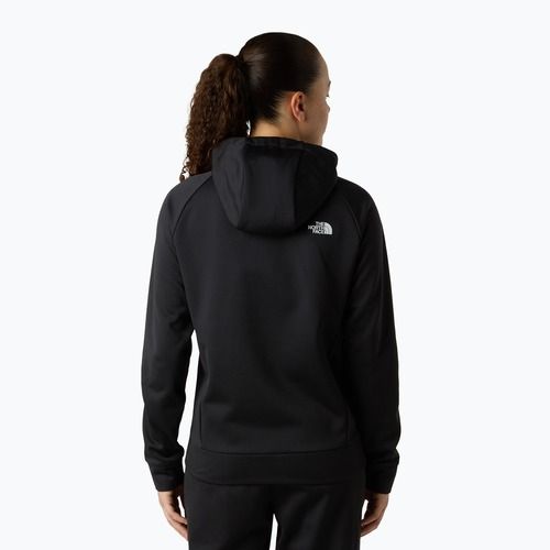 Hoodie Sweatshirt Damen The North Face Reaxion 2.0 Hooded Full Zip black heather