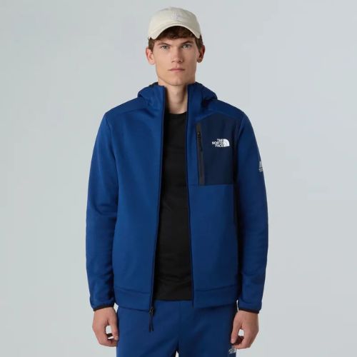 Hoodie Sweatshirt Herren The North Face Mountain Athletics Fleece Full Zip estate blue/summit navy
