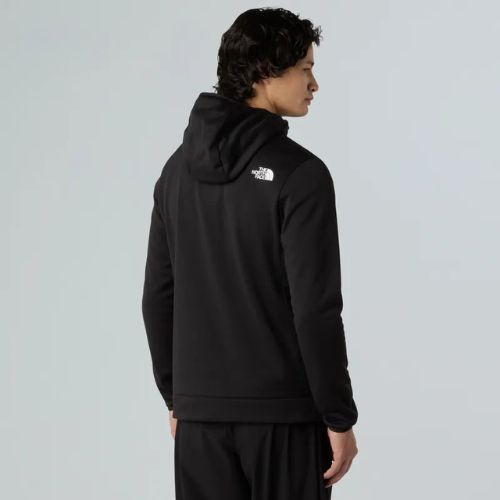 Hoodie Sweatshirt Herren The North Face Mountain Athletics Fleece Full Zip black