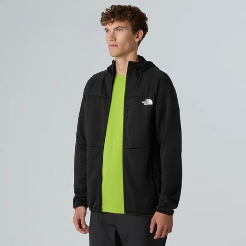 Hoodie Sweatshirt Herren The North Face Meteora Full Zip black