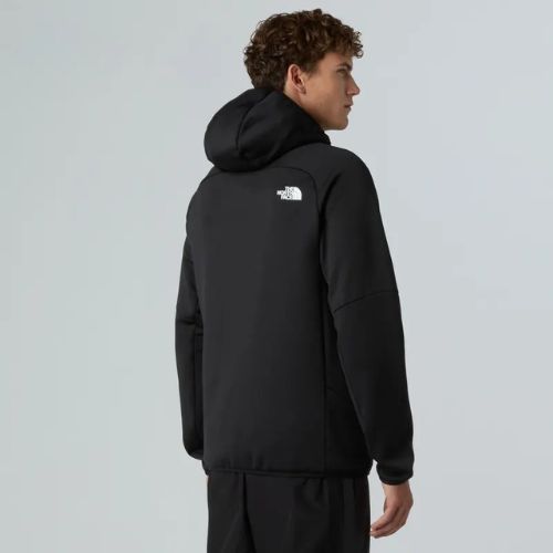 Hoodie Sweatshirt Herren The North Face Meteora Full Zip black