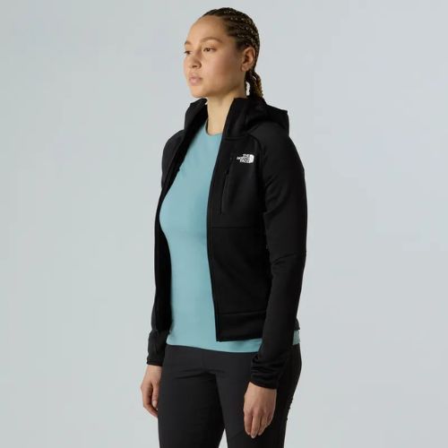 Hoodie Sweatshirt Damen The North Face Meteora Full Zip black