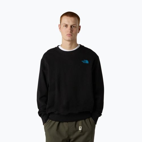 Hoodie Sweatshirt Herren The North Face NSE Slopes Relaxed Crew GRA black