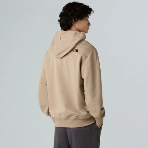 Hoodie Sweatshirt Herren The North Face Flower Dome Relaxed Hooded GPH mushroom grey