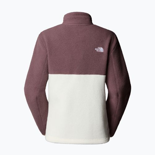 Fleece Hoodie Sweatshirt Damen The North Face Yumiori Full Zip white dune/tawny quartz