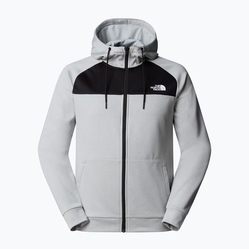 Hoodie Sweatshirt Herren The North Face Reaxion Fleece Full Zip Hoodie high rise grey light heather